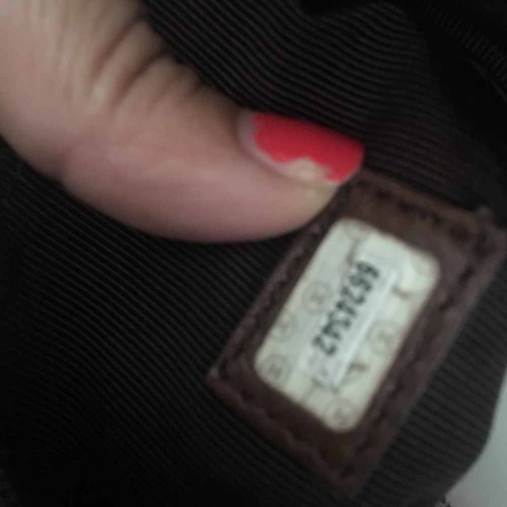 Authentic Chanel denim and brown leather - Picture 2 of 8